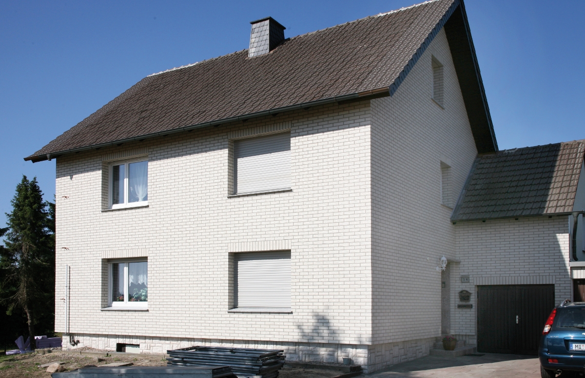 Bestandsgebäude vor einer möglichen Fassadensanierung